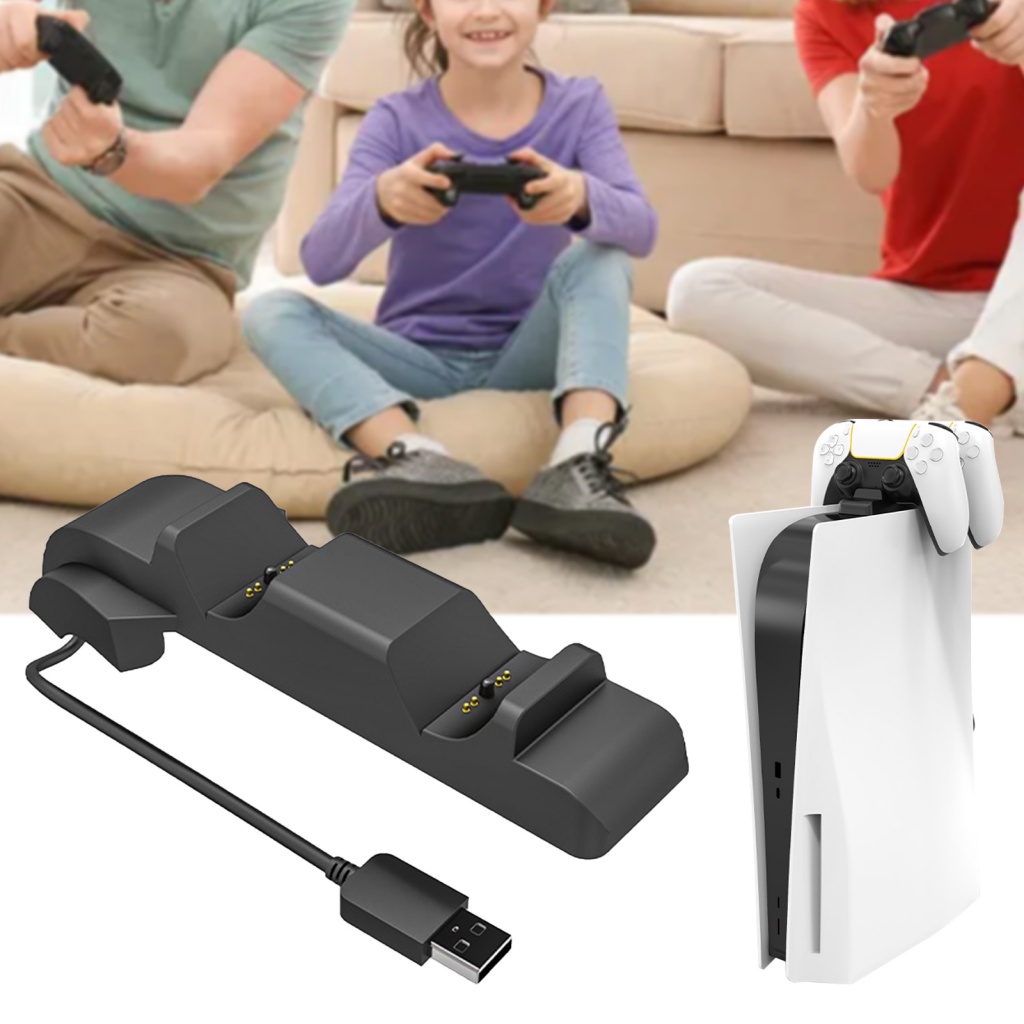 Đế Sạc Nhanh Cho Tay Cầm Chơi Game PS5 Hình Hoa Hướng Dương