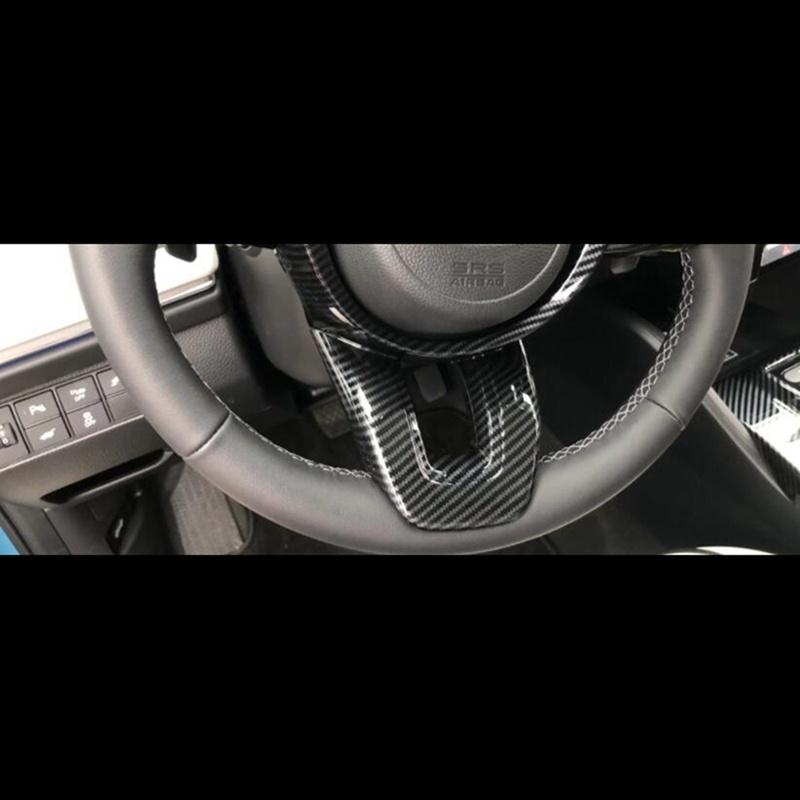 Phụ Kiện Trang Trí Vô Lăng Xe Hơi honda hrv hr-v 2022 2023 Bằng abs Sợi carbon