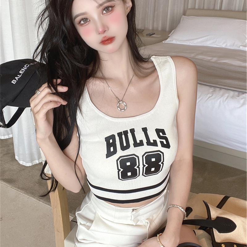 Áo thể thao dệt kim SUXI không tay thời trang mùa hè cho nữ