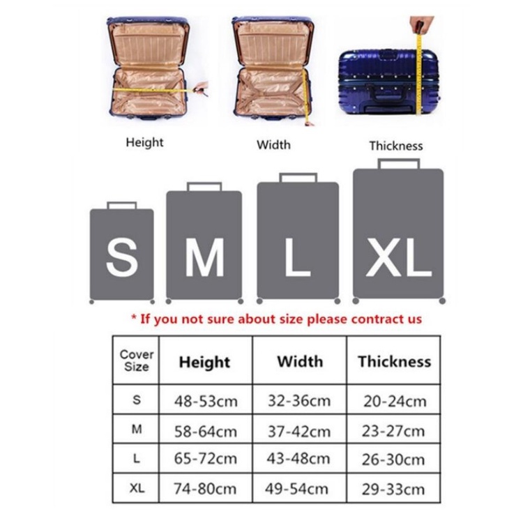 Vỏ Bọc Bảo Vệ Va Li Kéo Du Lịch 18-32inch In Họa Tiết Chân Dung / Động Vật Chất Liệu Dày Dặn Co