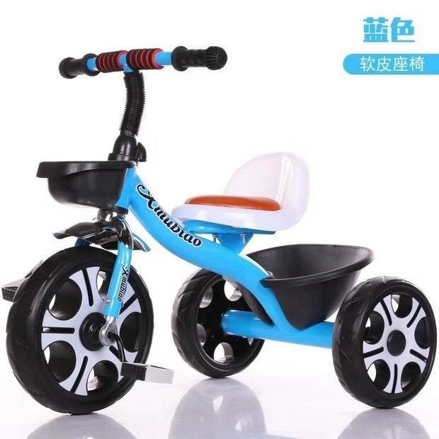 Xe Đạp 3 Bánh Trẻ Em Ghế Ngồi Da Cho Bé trai, gái 2-7 Tuổi mẫu mới khung khỏe (sỉ, lẻ)