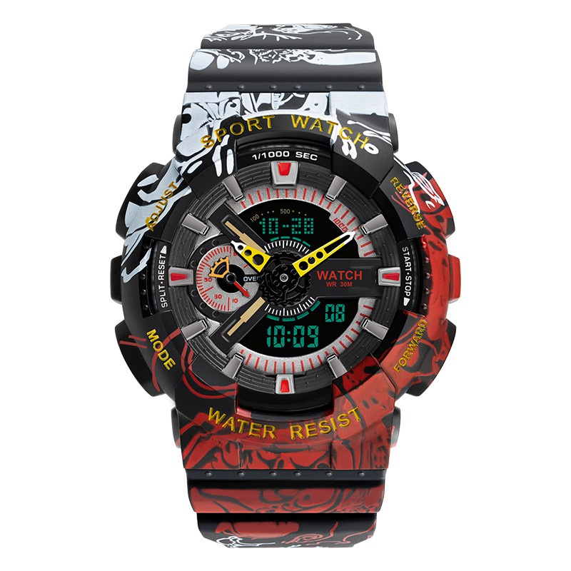 Đồng Hồ Điện Tử Casio G-SHOCK GA-110JOP-1A4 Họa Tiết Hoạt Hình one piece