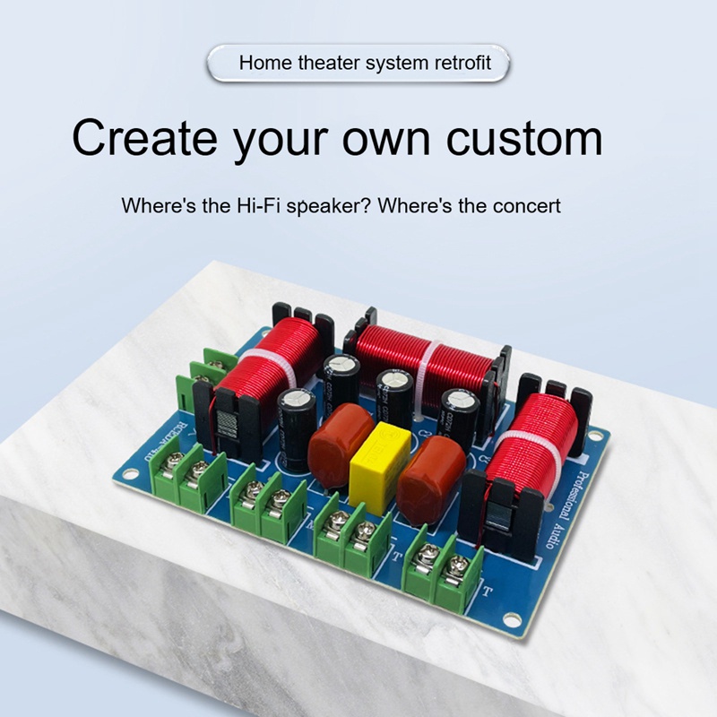 Bộ Chia Tần Số Loa 200W 4 Chiều Chuyên Dụng