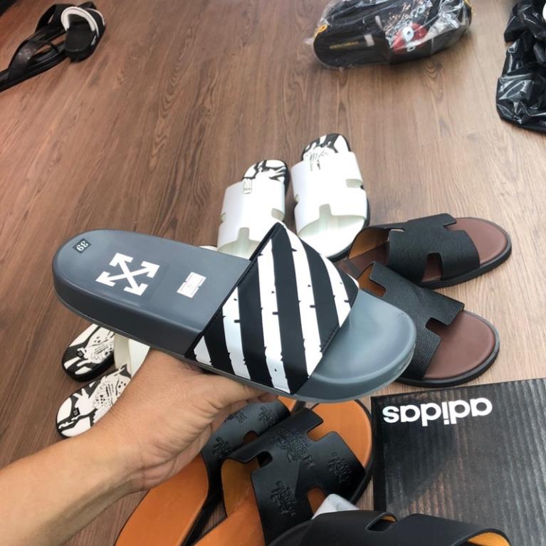(FREESHIP) [Sẵn Hàng] Dép Nam OFF White Đế Cao Su Cao Cấp - Dép OFF White Cao Cấp Cho Nam