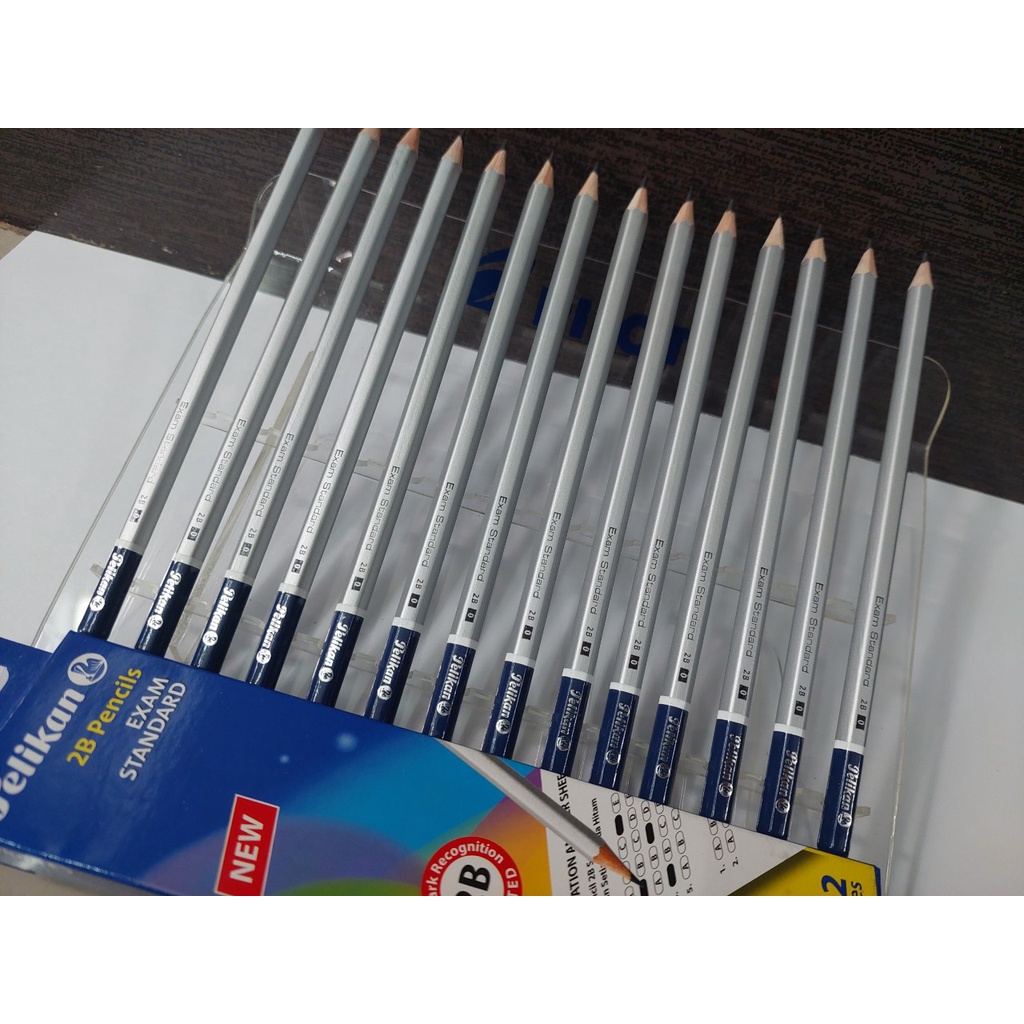 Bút chì Bạc 2B Pelikan Exam Standard , thương hiệu lâu đời nổi tiếng đến từ Đức