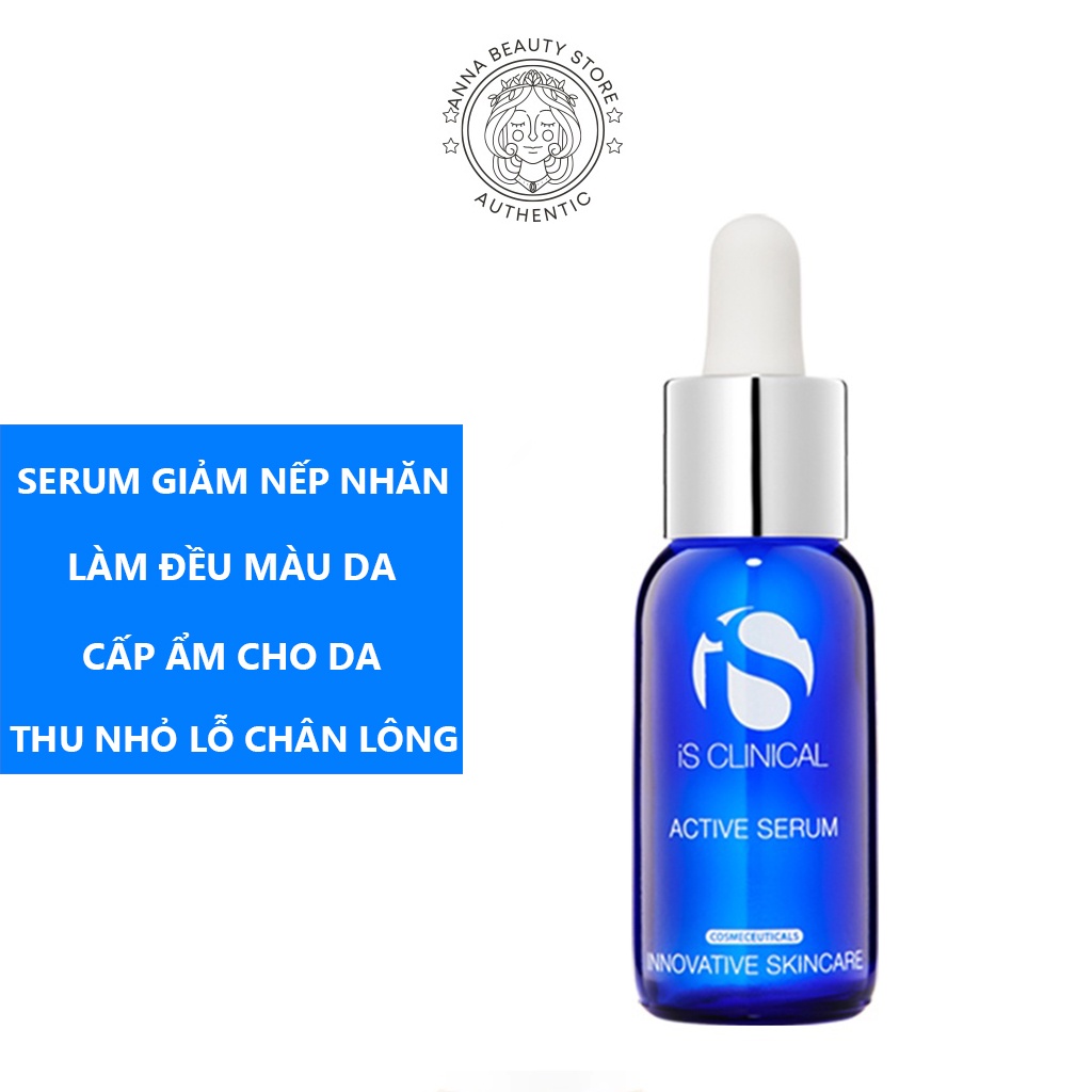 [Cao Cấp] Serum Giảm Nếp Nhăn, Đều Màu Da, Dưỡng Ẩm Căng Bóng - Serum iS Clinical Active (15ml, 30ml, 60ml)