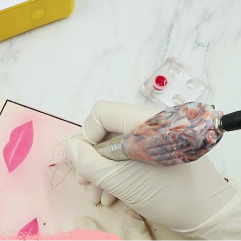 Máy Phun Xăm Thần Thánh Tích Điện, Máy Thần Thánh Chính Hãng