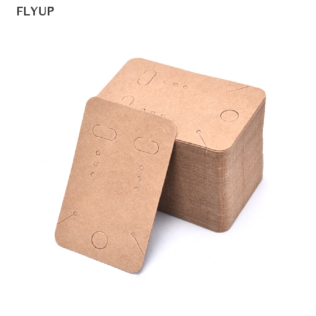 Set 100 Thẻ Giấy Kraft Trưng Bày Trang Sức Tiện Lợi
