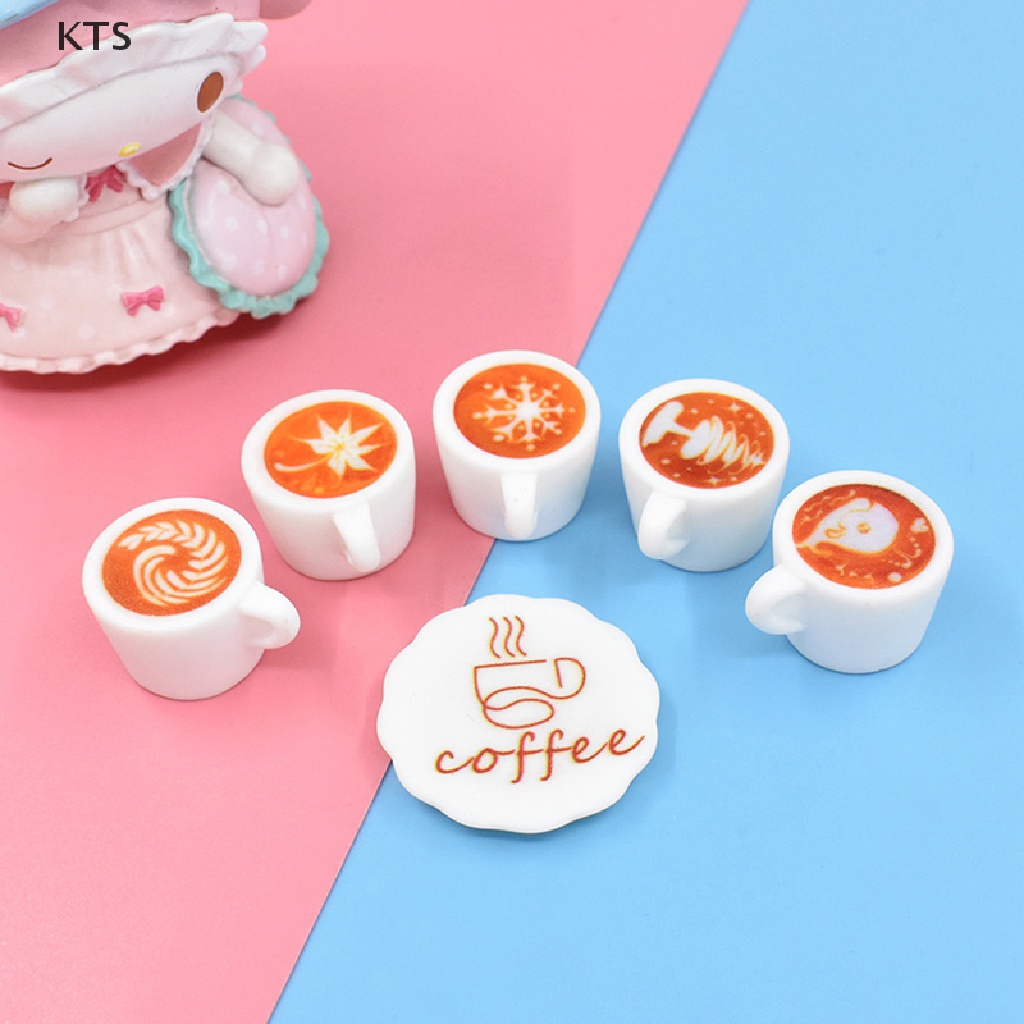 Đồ Chơi Cốc Cà Phê / Thức Ăn Mini Bằng Nhựa Dễ Thương Cho Bé