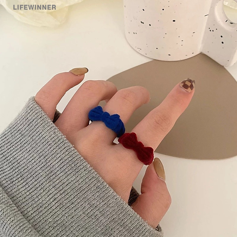 (HOT Sale) NhẫN Hở HìNh Nơ Dễ Thương Cho Nữ