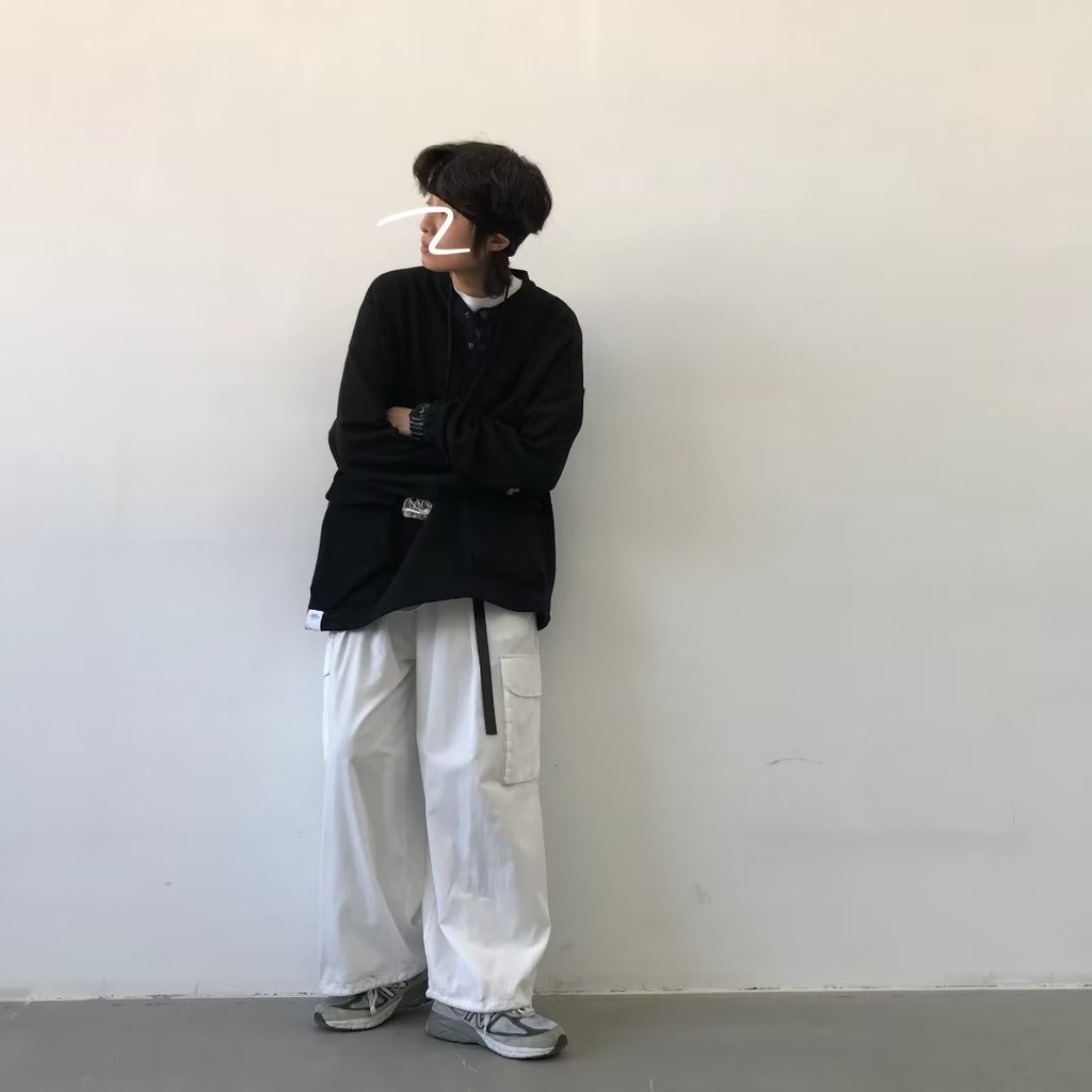 Áo Khoác Màu Trơn Dáng Rộng Phong Cách Nhật Bản Thời Trang Mùa Xuân Cho Nam Và Nữ 2 Màu Sắc Size M-2XL