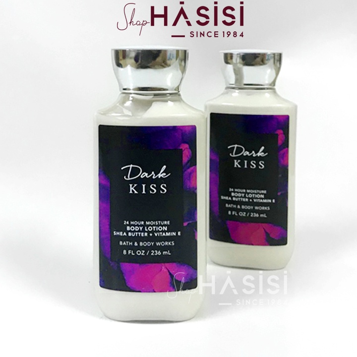 SỮA DƯỠNG THỂ BATH & BODY WORKS - Dark Kiss Shea & Vitamin E Body Lotion 236ml