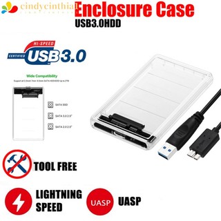 Hộp đựng ổ cứng sata3 sang usb chống sốc chống trầy xước có đèn led hiển thị cổng usb 3.0 ssd