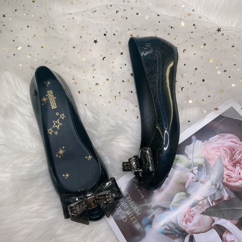 Sandal Nhựa Đính Nơ Thời Trang Mùa Hè 2020 Melissa Phong Cách Mới Cho Mẹ Và Bé