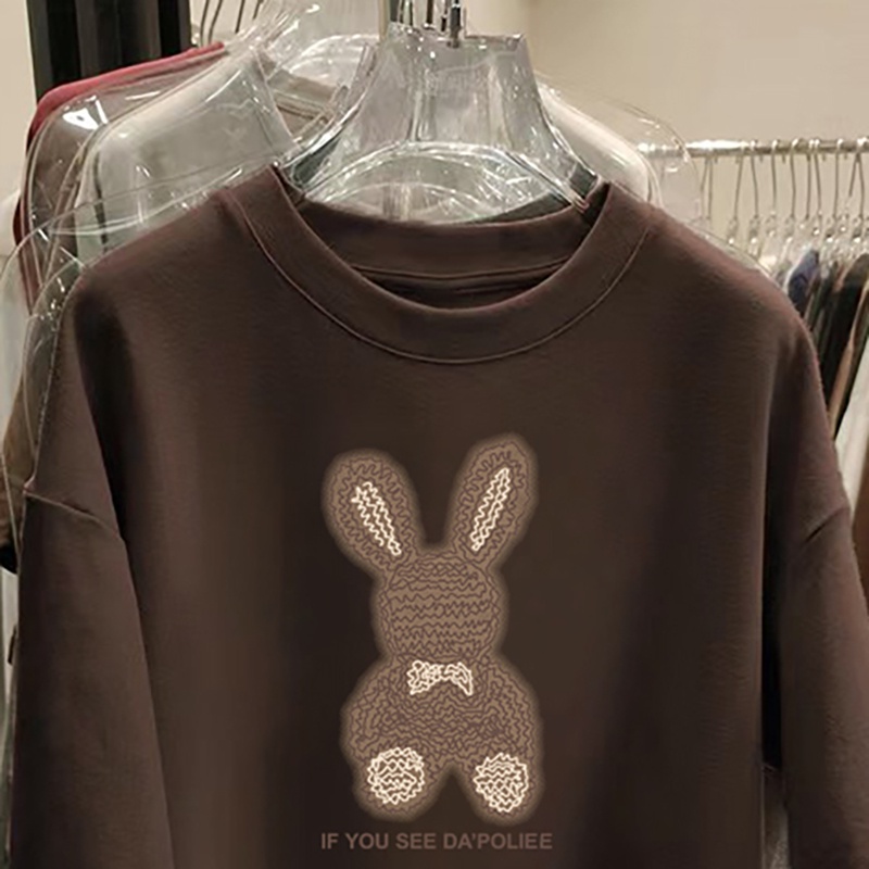 NRVP Áo Thun 100% Cotton Tay Ngắn Dáng Suông In Họa Tiết Trẻ Trung Thời Trang Unisex Size 5XL