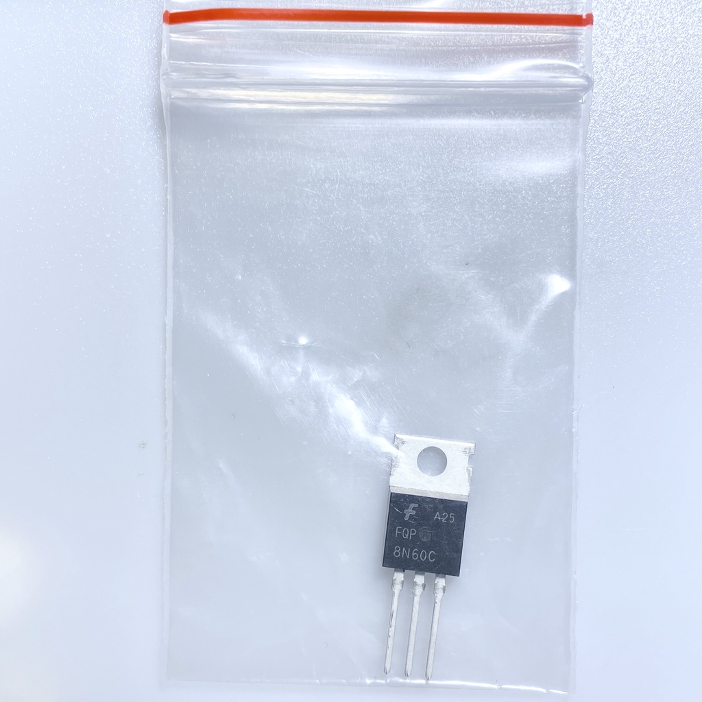 Mosfet FQPF8N60 FQPF8N60C 8N60 8N60C kênh N TO-220 7.5A 600V