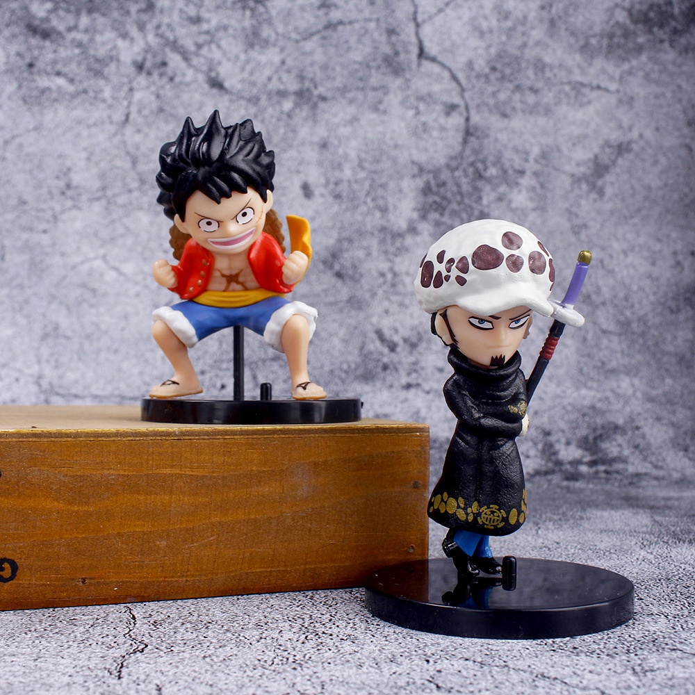 Bộ 6 Mô Hình Nhân Vật Luffy Nami Yamato Trong Phim Hoạt Hình One Piece