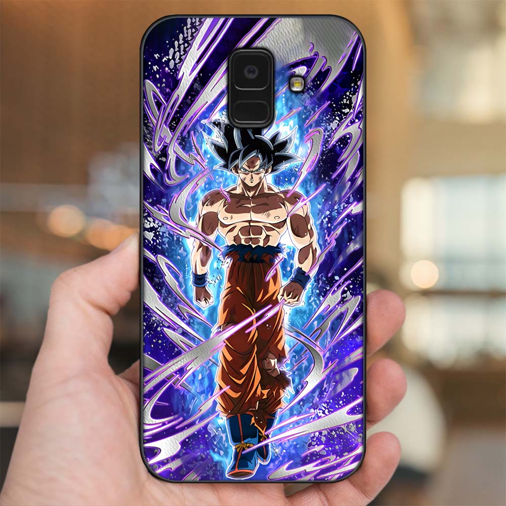 Ốp lưng Samsung A5 2018, A6 2018, A8 2018, J6 2018, A8 Plus Son Goku Dragon Ball Super Saiyan