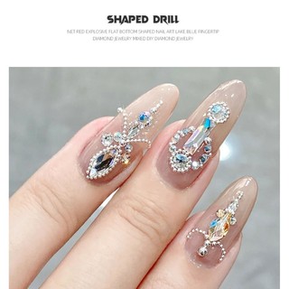 Richh Đá Đính Móng Tay Lấp Lánh Thời Trang