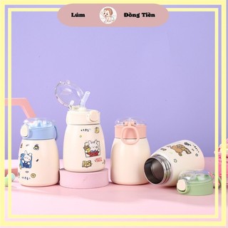 Bình nước giữ nhiệt inox 304 tặng thêm tích cơ để dán lên bình