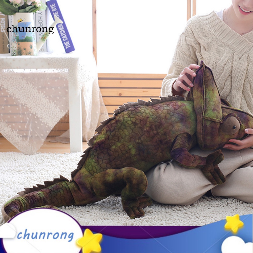 Cr Tắc Kè Hoa Nhồi Bông Mềm Mại Đáng Yêu