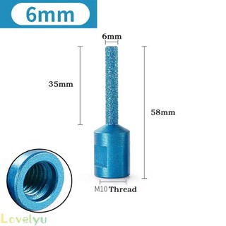 ⭐LOVE⭐ Milling Cutting Blue Diamond Particles Efficient Performance 6/10/15mm