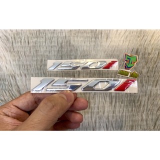 Tem số nổi 150i bạc i đỏ hàng 1:1 chữ nổi sắc nét