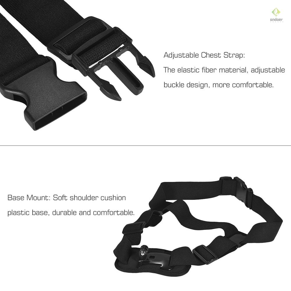 Dây Đeo Trước Ngực Điều Chỉnh Được Cho Camera Hành Trình GoPro hero 7 / 6 / 5 / 4 SJCAM / YI