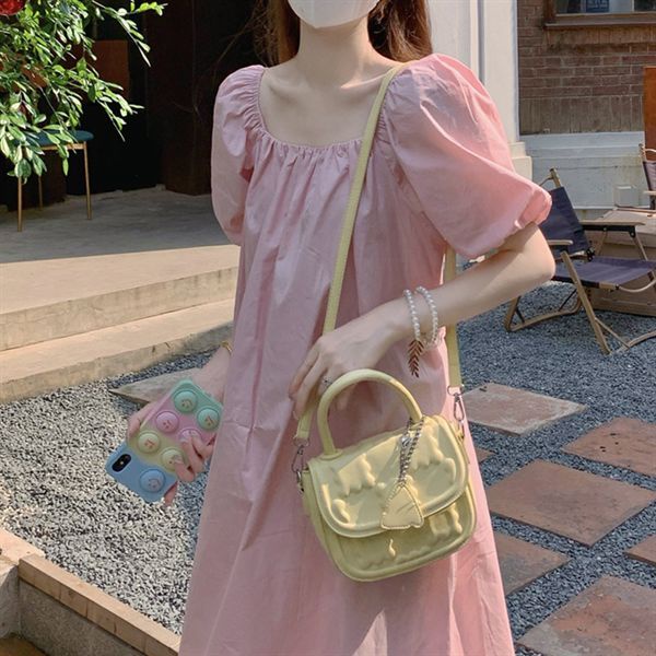 YHTN chân váy bầu xinh bigsize Thời trang váy bầu đẹp dễ thương đầm bầu babydoll
