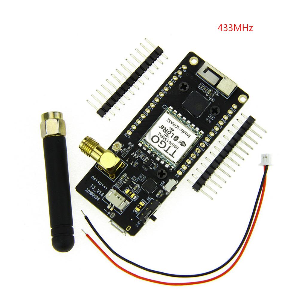 Bảng Mạch LoRa32 V2 1 Phiên Bản LoRa ESP-32 OLED 0 96inch Bluetooth WIFI Thẻ SD 430MHz