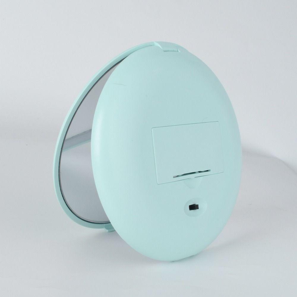 LOMBARD Gương Trang Điểm Phóng Đại 10X 2X Có Đèn LED Tiện Dụng Khi Đi Du Lịch