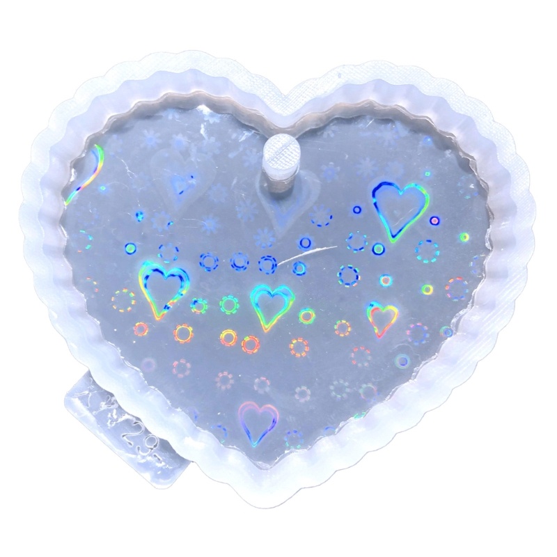 Khuôn Nhựa Silicone Làm Móc Khóa DIY