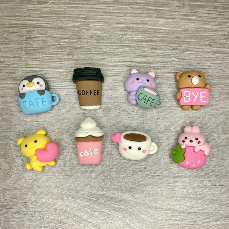 STICKER / JIBITZ / CHARM ĐỒ UỐNG TRANG TRÍ DÉP SỤC, DÉP CROCS