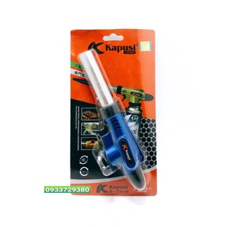 Đèn khò gas tự động đánh lửa chính hãng Kapusi JAPAN, khò lửa bình gas cao cấp, núm điều chỉnh nhiệt