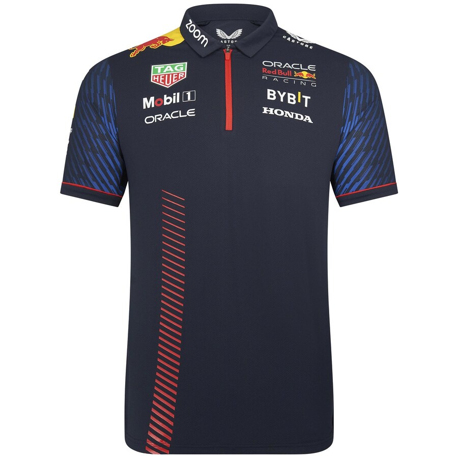 Bộ Đồ Đua Xe F1 2023 Mới Nhất + Áo polo Đội Red Bull + Áo Thun Tay Ngắn Mùa Hè Unisex