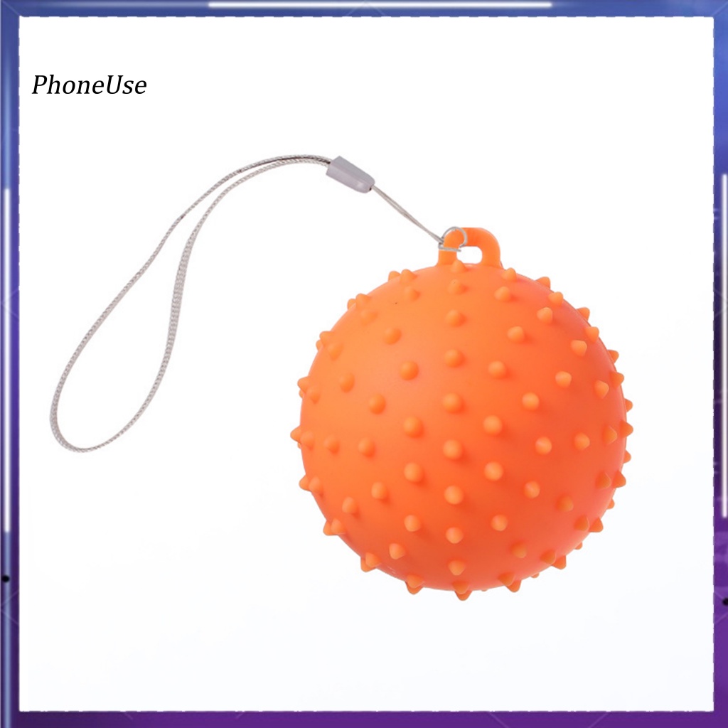 Bóng Tập Luyện Bàn Tay Bằng PU Không Mùi Độ Co Giãn Cao Kèm Dây Đeo Cổ Tay Tiện Dụng Cho Gia Đình