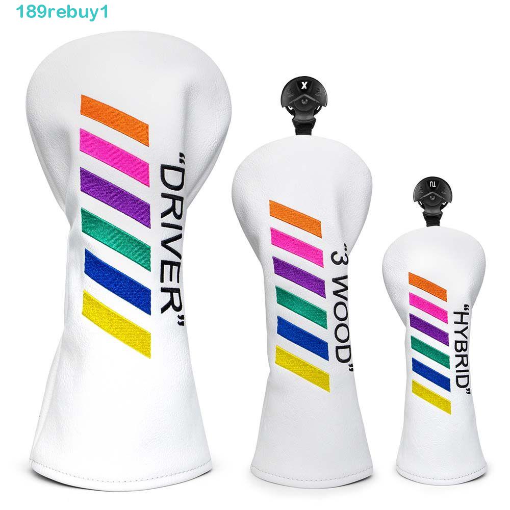 Vỏ Bọc Đầu Gậy Đánh Golf Bằng Da PU REBUY1