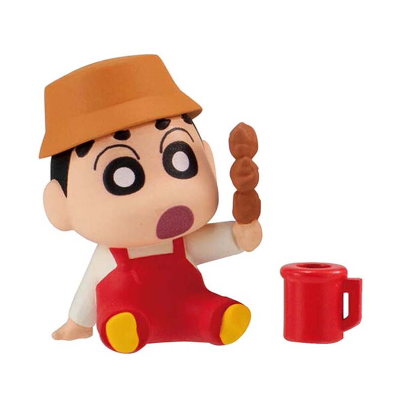Bandai Gashapon Shin-Chan Trang Trí Cắm Trại Xiaokui Xiaobai Wilderness