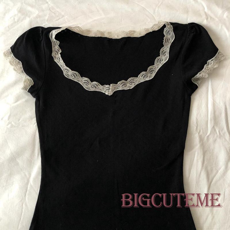 Áo Thun Ngắn Tay Cổ Tròn Màu Sắc Thời Trang Mùa Hè Cho Nữ