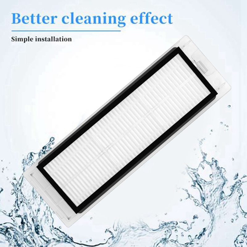 XIAOMI Set 10 Bộ Lọc Hepa / Chổi Chính / Chổi Quét Cạnh / Tấm Lọc Hepa Thay Thế Dành Cho Máy Hú