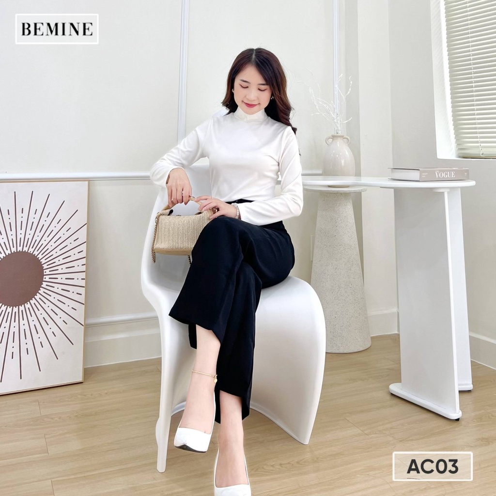 Áo cổ lọ tay dài BEMINE AC03