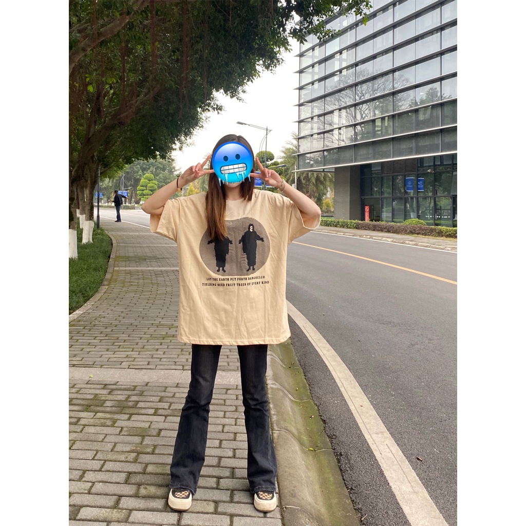 NRVP Áo Thun 100% Cotton Tay NgắN Plus Size 5XL