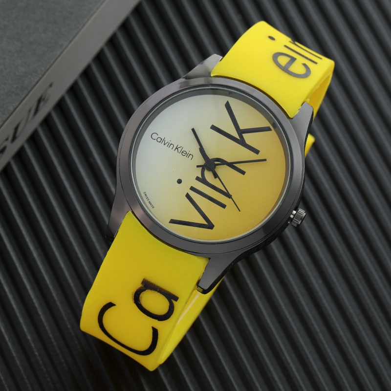 Đồng Hồ Quartz Dây Silicone Thời Trang 2023