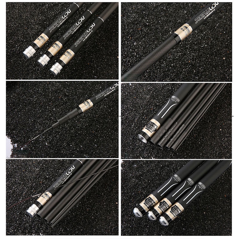 Nurgaz Cần Câu Cá Bằng carbon Siêu Cứng Điều Chỉnh Được