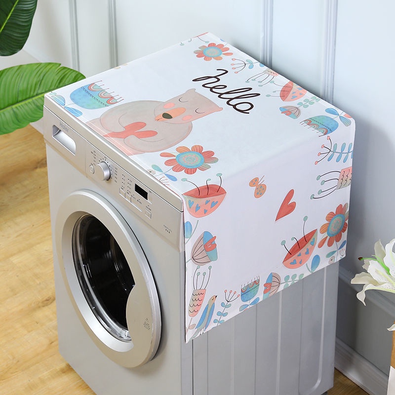 Tấm Phủ Lò Vi Sóng / Tủ Lạnh / Máy Giặt Chống Thấm Nước / Dầu / Bụi Bẩn Kiểu Hoạt Hình Dễ Thương