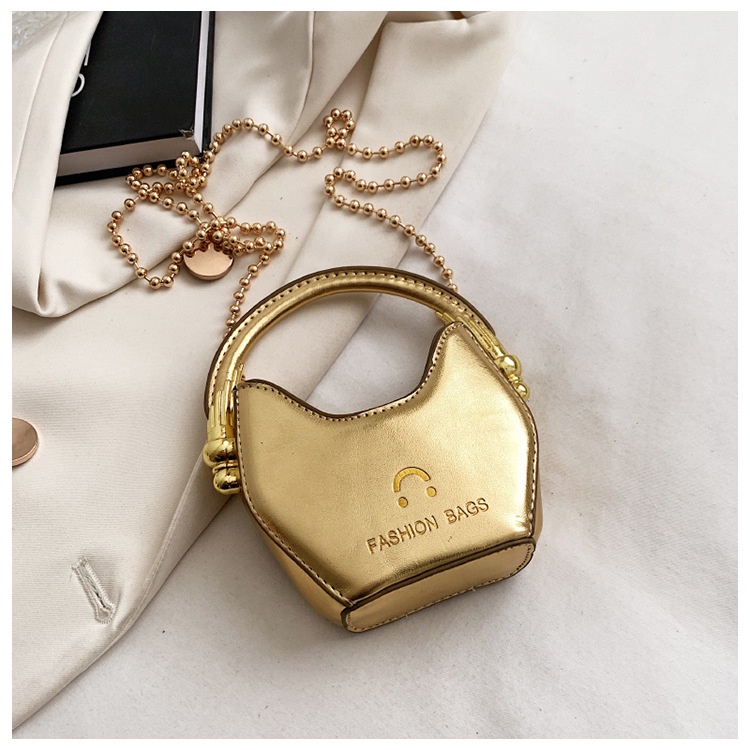 Túi Xách JASMIN NOIR Đeo Chéo Vân Da Cá Sấu Phối Dây Xích Thời Trang Nữ Sành Điệu