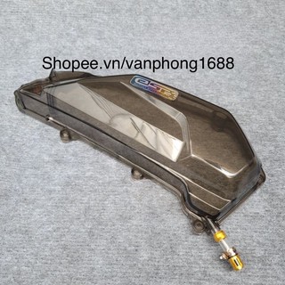 Ốp pô e nắp pô e ab 160/125 airblade 2023 đen khói - trong suốt