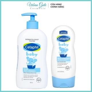 Sữa tắm gội toàn thân cho bé cetaphil 230ml / 400ml - dầu tắm gội