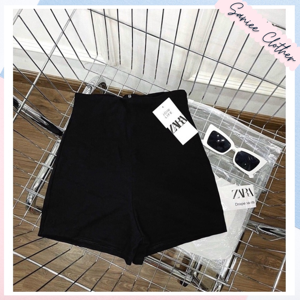 Quần short đùi nữ dance cạp cao lưng cao chất umi co dãn 4 chiều tôn dáng cho nữ SanieeClothes