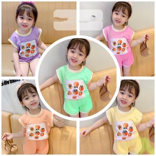 S73- set bộ táo bé gái siêu cưng giành cho bé - size 9-28kg